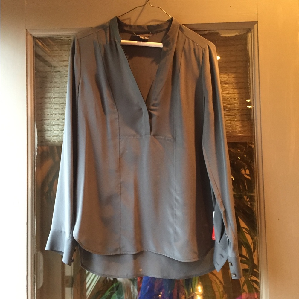 NWT | Vince Blouse Popover Long Sleeve
